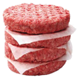 Burger 6oz High Profile